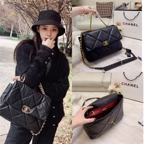 19 flap bag chanel|chanel 19 large bag.